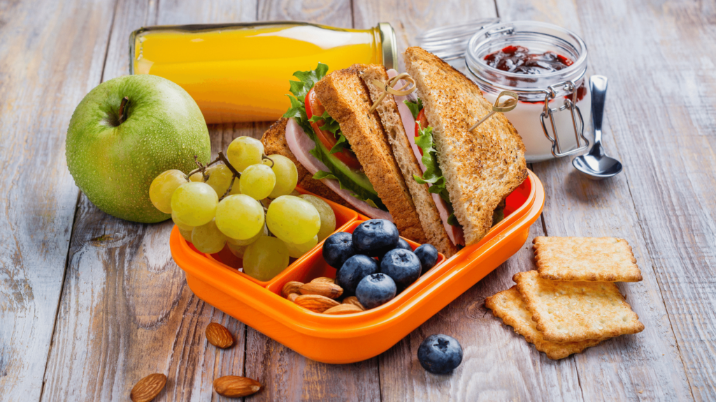 healthy lunch idea for young children