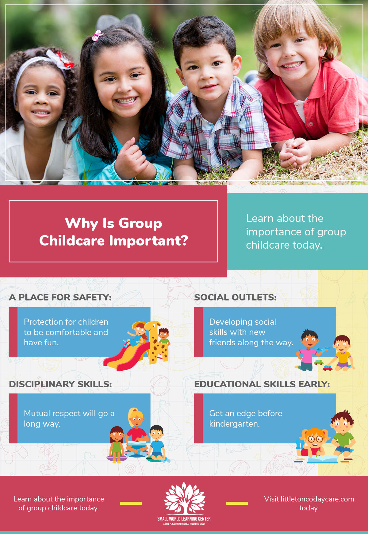 Why Is Group Childcare Important Infographic