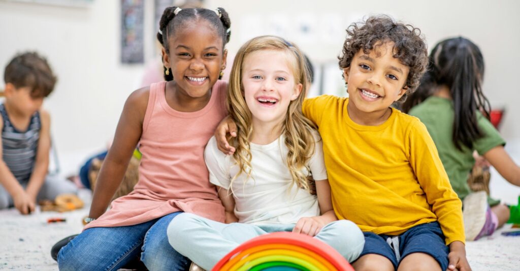 Image of kids in a classroom